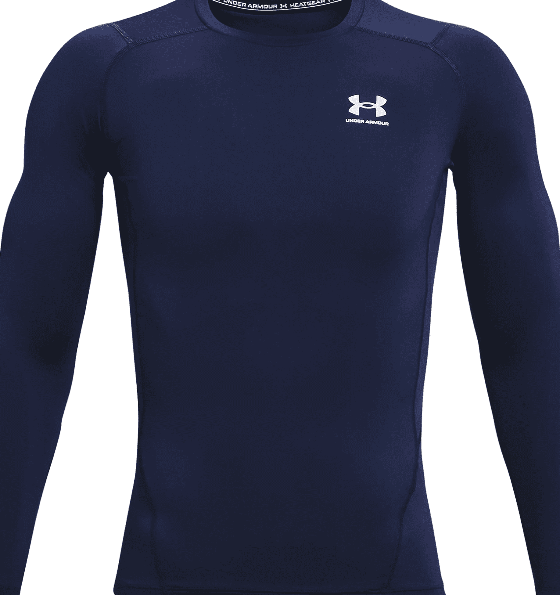Under Armour HeatGear Armour Long Sleeve 1361524 - Midnight Navy, 2XL